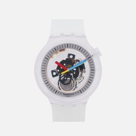Наручные часы Swatch Clearly Pay!, цвет белый