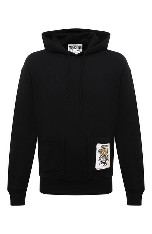 Хлопковое худи Moschino