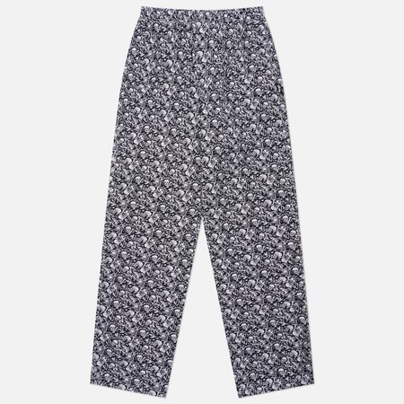 Мужские брюки Stussy Beach Cotton Twill, цвет чёрный