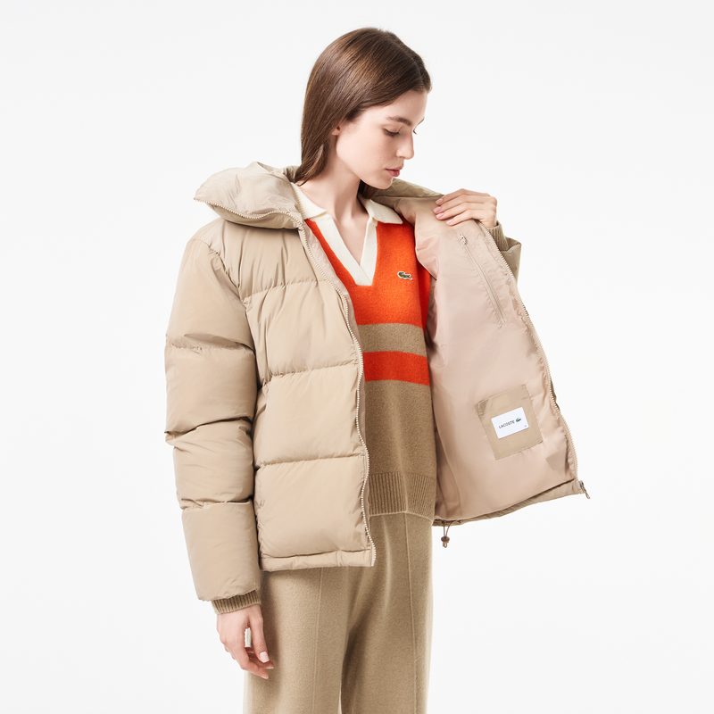 Женский пуховик Lacoste Quilted Puffer 4
