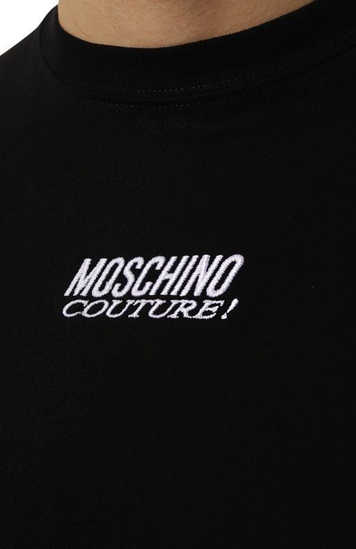 Хлопковый лонгслив Moschino 5
