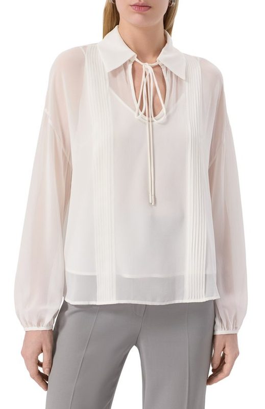 Шелковая блузка Max Mara Studio 3