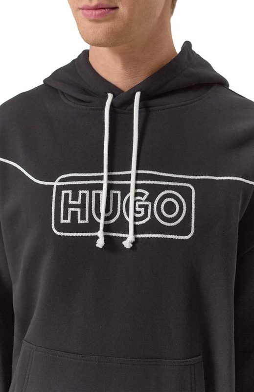 Хлопковое худи HUGO Blue 5