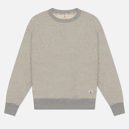Мужская толстовка Edwin Raglan Sleeve Crew, цвет серый