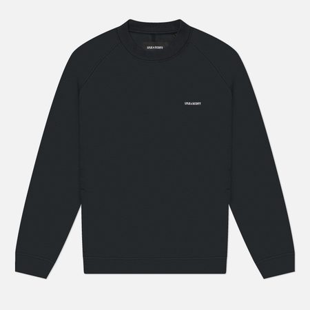 Мужская толстовка Lyle & Scott Ergonomic Seam Crew Neck, цвет чёрный
