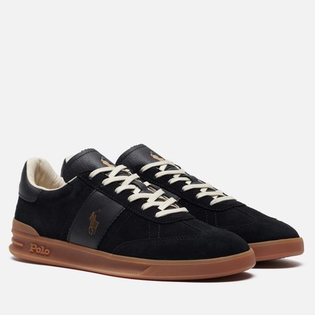Мужские кроссовки Polo Ralph Lauren Heritage Area PP, цвет чёрный