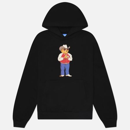 Мужская толстовка MARKET Hee-Haw Bear Hoodie, цвет чёрный