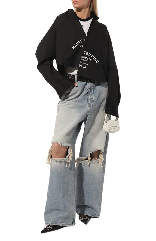 Хлопковая рубашка VETEMENTS 2