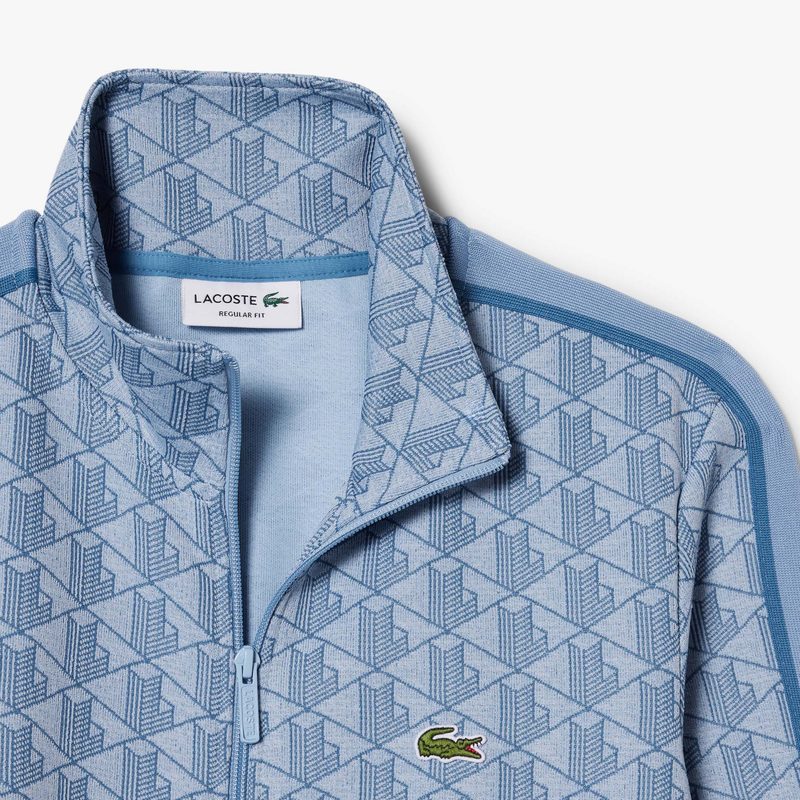 Мужская жаккардовая толстовка Lacoste PARIS с монограммой 5