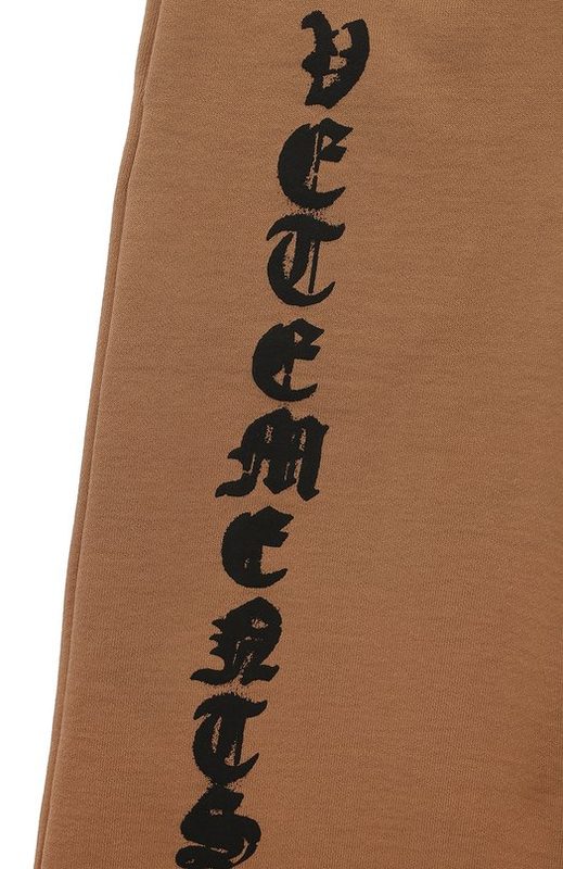 Хлопковые брюки VETEMENTS 3