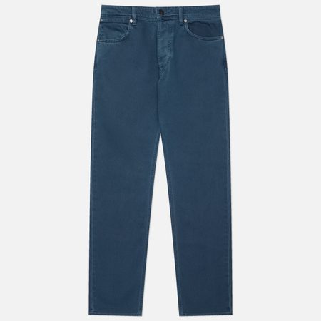 Мужские джинсы Stone Island Light Bull Denim Indigo-TC Regular Straight 13 Oz, цвет синий