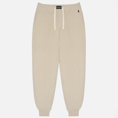Мужские брюки Polo Ralph Lauren Cotton Blend Velour Sleep, цвет бежевый