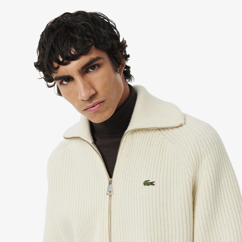 Мужской кардиган Lacoste с высоким воротом на молнии 3