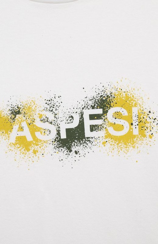 Хлопковая футболка Aspesi 3