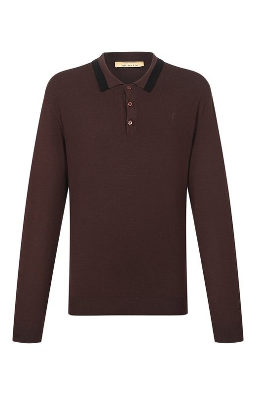 Поло из вискозы Trussardi