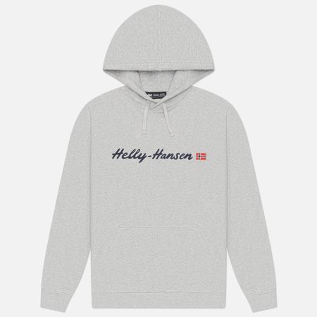 Мужская толстовка Helly Hansen Core Graphic Hoodie, цвет серый
