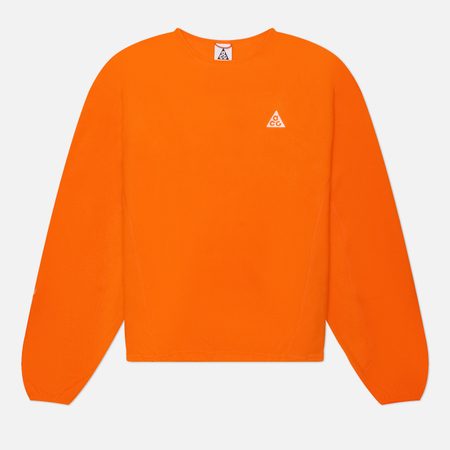 Мужская толстовка Nike ACG Wolf Tree Crew, цвет оранжевый