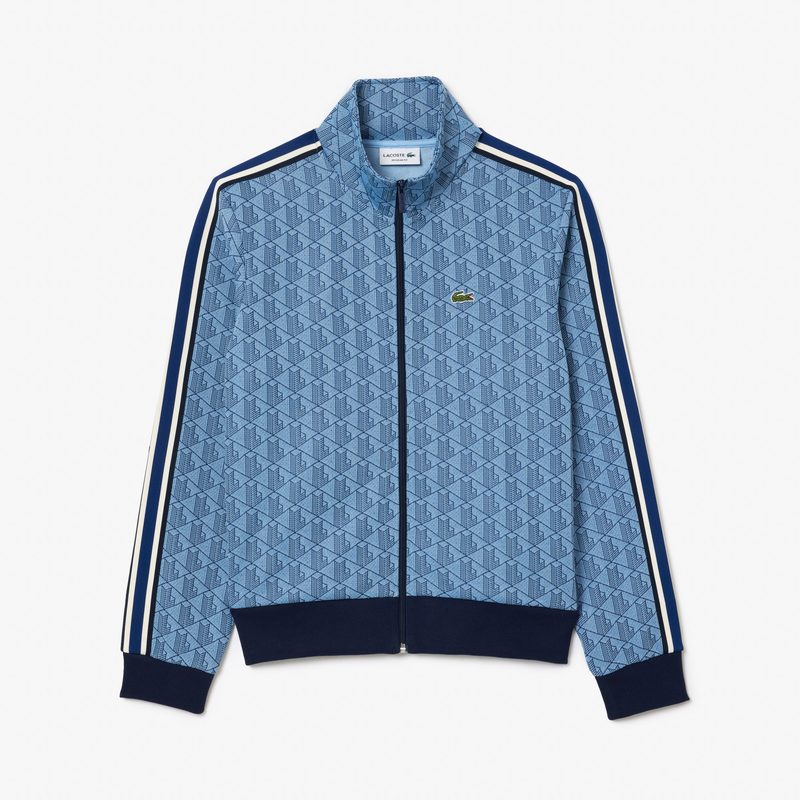 Мужская жаккардовая толстовка Lacoste PARIS с монограммой 5