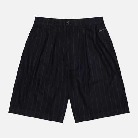 Мужские шорты Pop Trading Company Pinstripe Suit, цвет синий