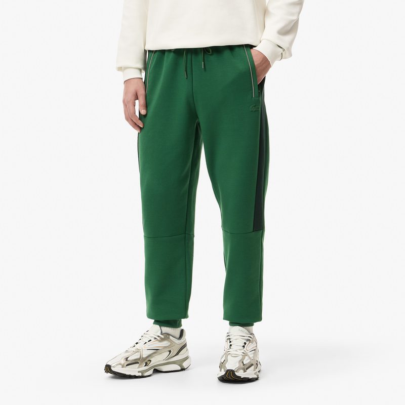 Мужские хлопковые спортивные брюки Lacoste приталенного кроя 3