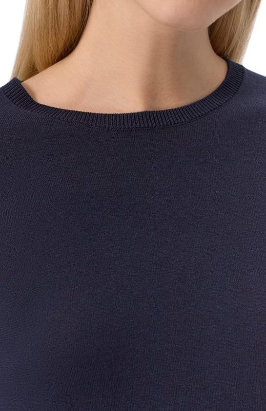 Пуловер из шелка и хлопка Weekend Max Mara 5