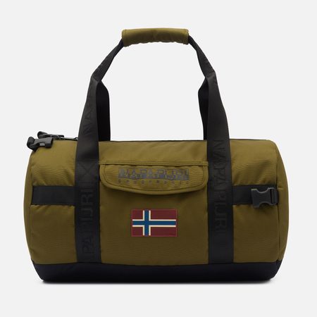 Дорожная сумка Napapijri Bering Travel Small 1, цвет оливковый