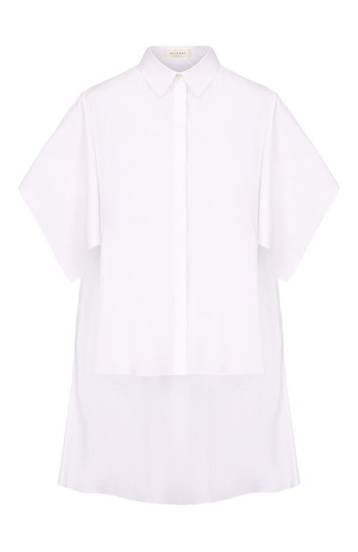 Хлопковая рубашка Delpozo