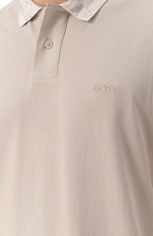 Хлопковое поло BOSS Orange 5