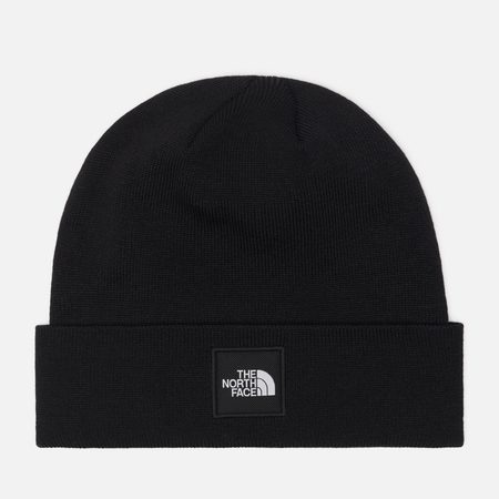 Шапка The North Face Dock Worker Recycled Beanie, цвет чёрный