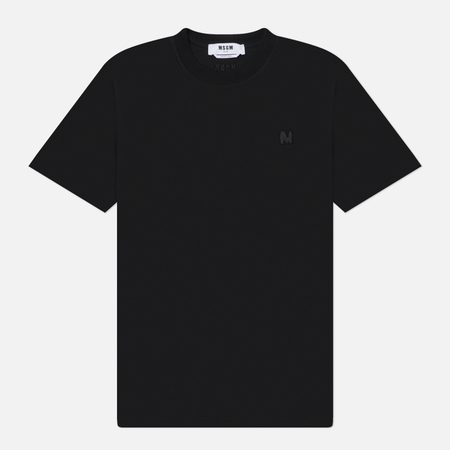 Мужская футболка MSGM M Wave, цвет чёрный