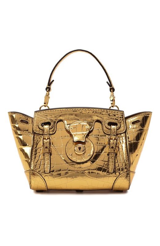 Сумка Ricky 18 из кожи аллигатора Ralph Lauren