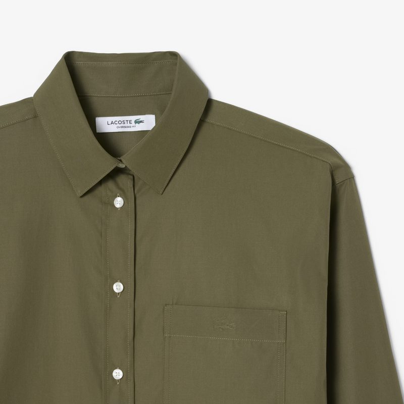 Женская рубашка Lacoste из хлопка 5