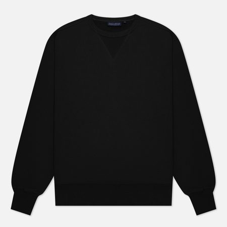 Мужская толстовка EASTLOGUE Permanent Basic Round Neck, цвет чёрный