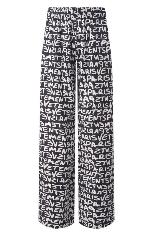 Хлопковые брюки VETEMENTS