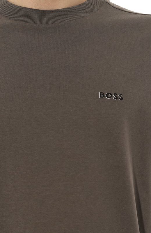 Хлопковая футболка BOSS Green 5