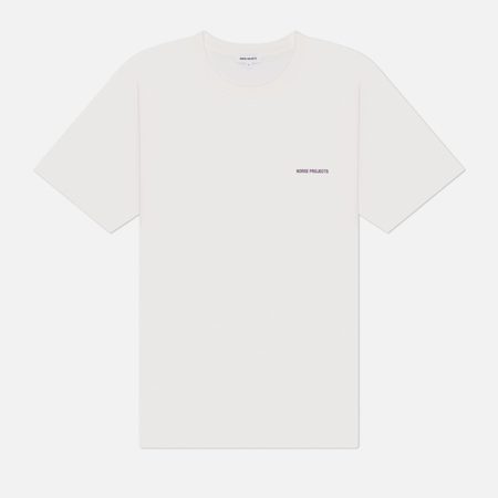 Мужская футболка Norse Projects Dyrehaven Organic Logo Print, цвет белый