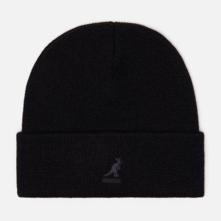 Шапка Kangol Acrylic Cuff Pull-On, цвет чёрный