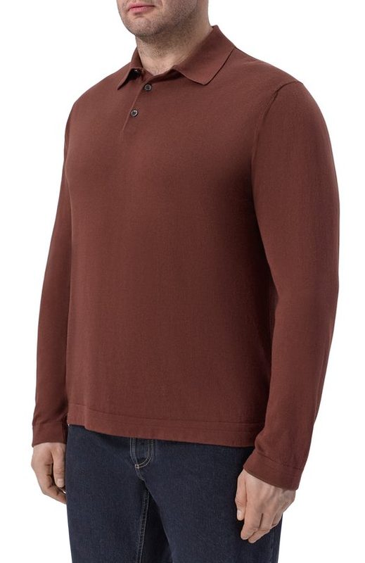 Хлопковое поло Il Borgo Cashmere 3