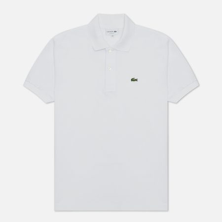 Мужское поло Lacoste L.12.12 Classic Fit, цвет белый