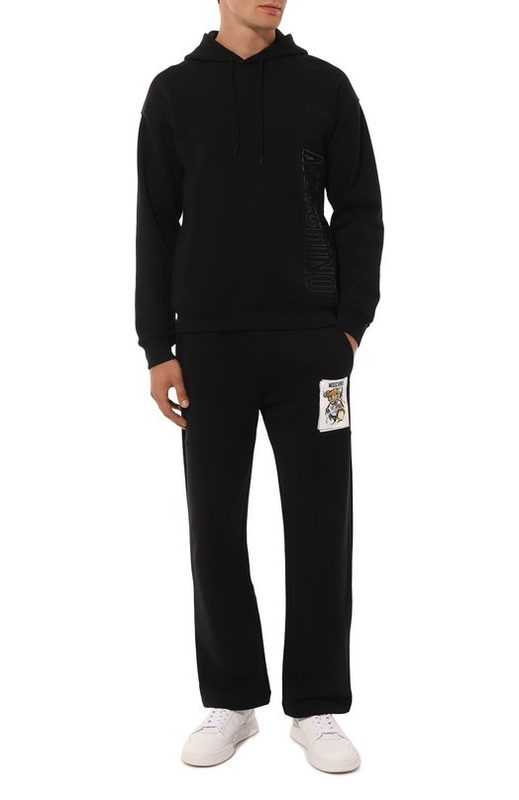 Хлопковое худи Moschino 2