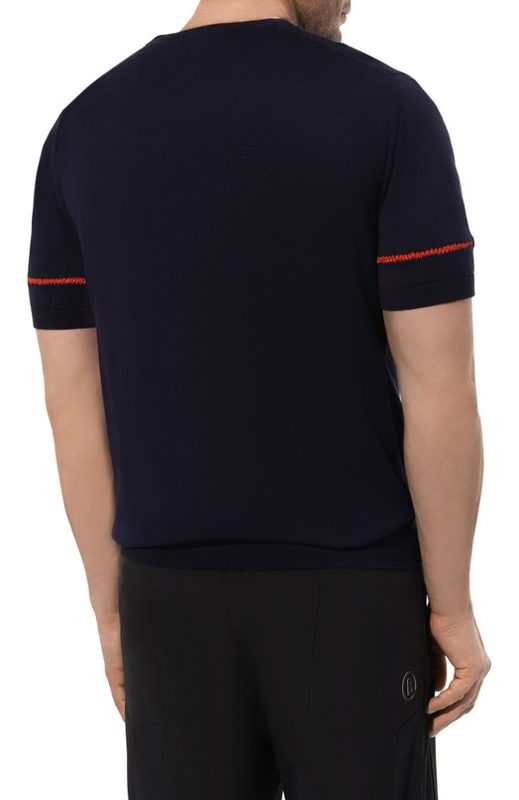 Хлопковый джемпер Il Borgo Cashmere 4