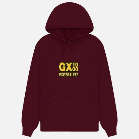 Мужская толстовка GX1000 PSP Hoodie, цвет бордовый