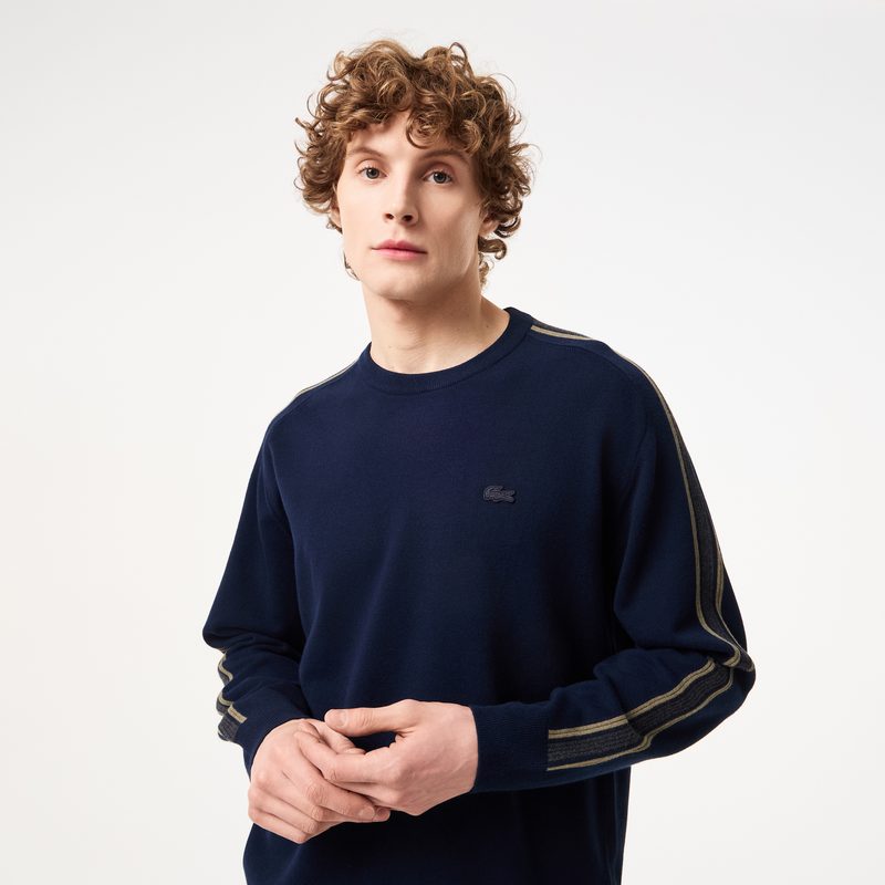 Мужской свитер Lacoste свободного кроя 3