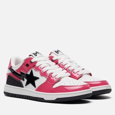 Мужские кроссовки A Bathing Ape BAPE SK8 STA #2, цвет розовый