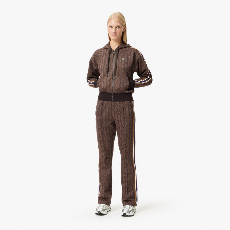 Женская жаккардовая толстовка Lacoste 5