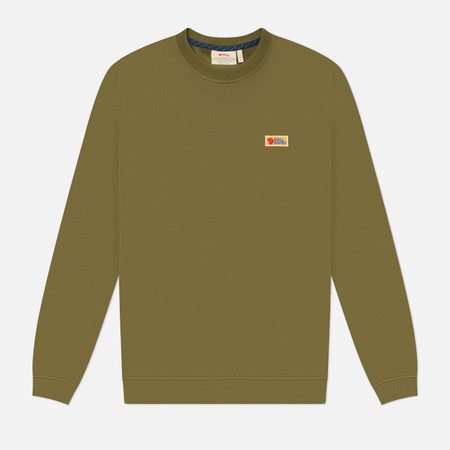 Мужская толстовка Fjallraven Vardag, цвет оливковый