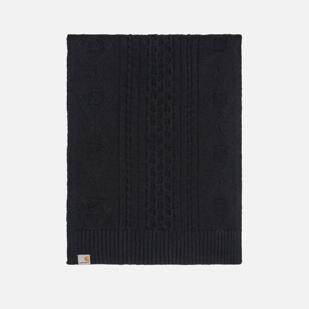 Шарф Carhartt WIP Shawn, цвет чёрный