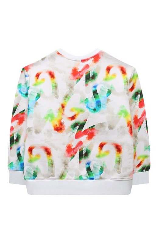 Хлопковый свитшот MSGM kids 2