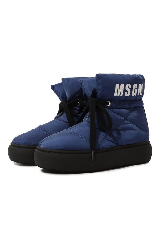 Утепленные сапоги MSGM kids