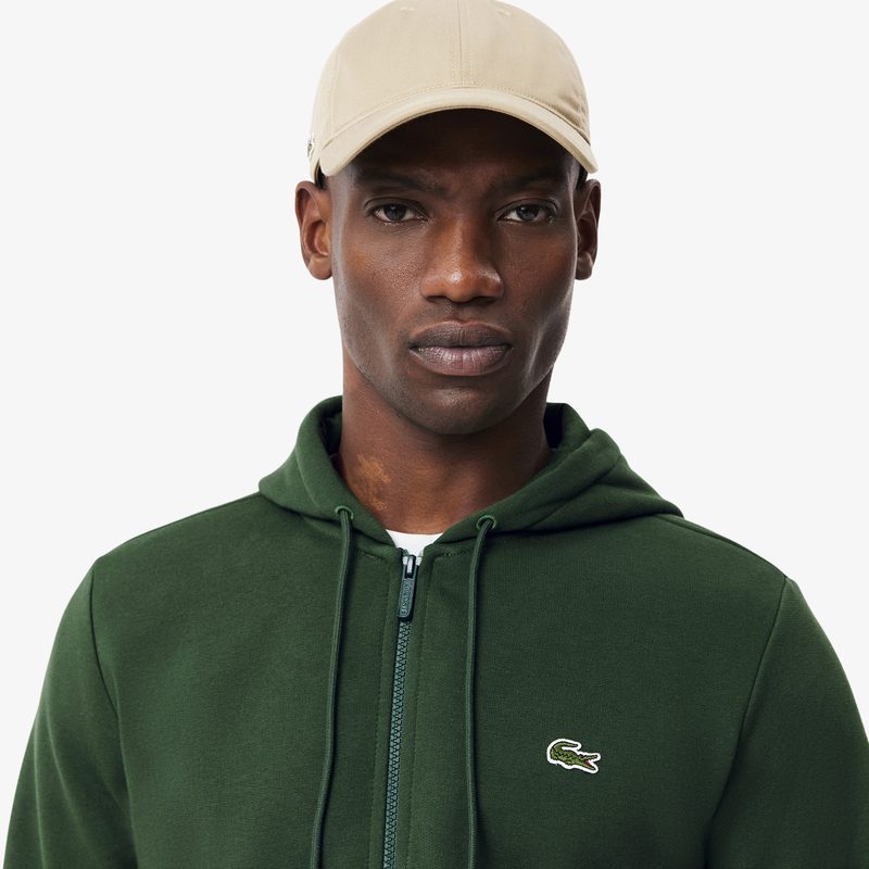 Мужская флисовая толстовка Lacoste на молнии 3